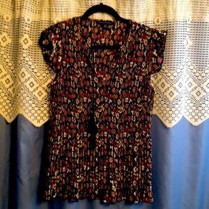 Multicolor Floral Women's Blouse